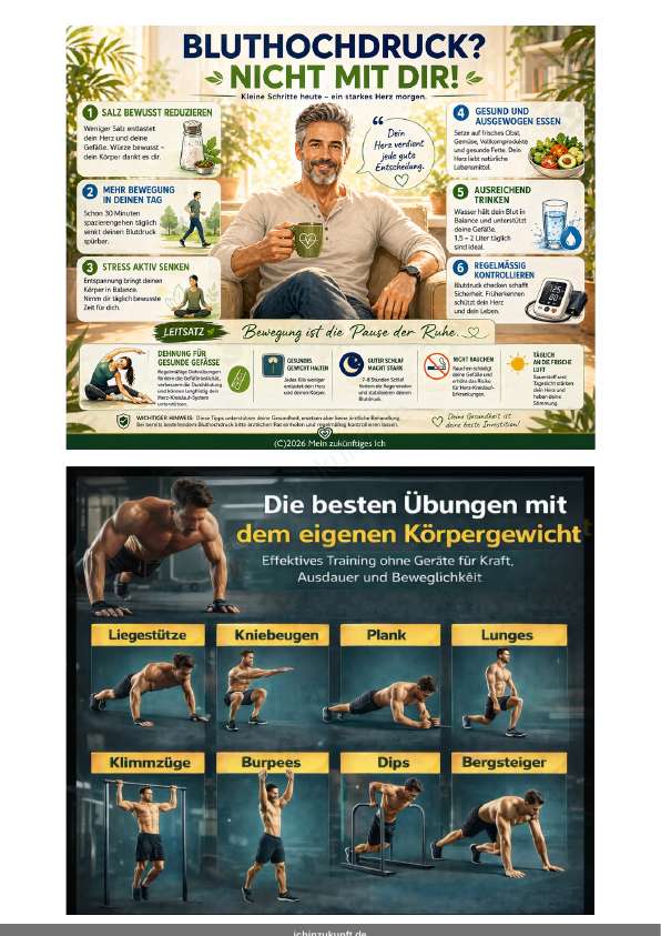 Bluthochdruck – Nicht mit dir! – Einzelkarte A4
